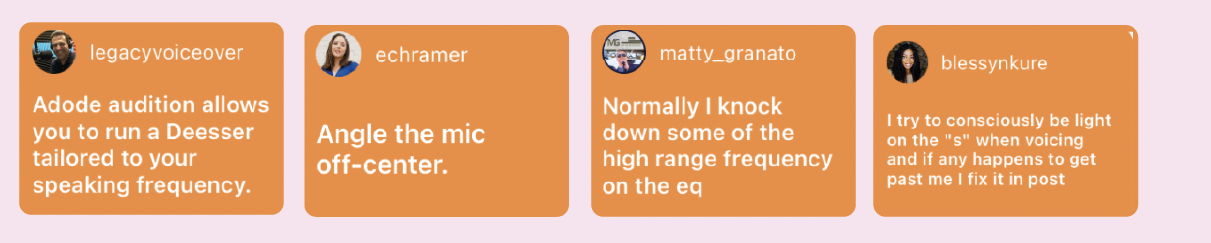 Sibilance Tips - How to make your voice sound better